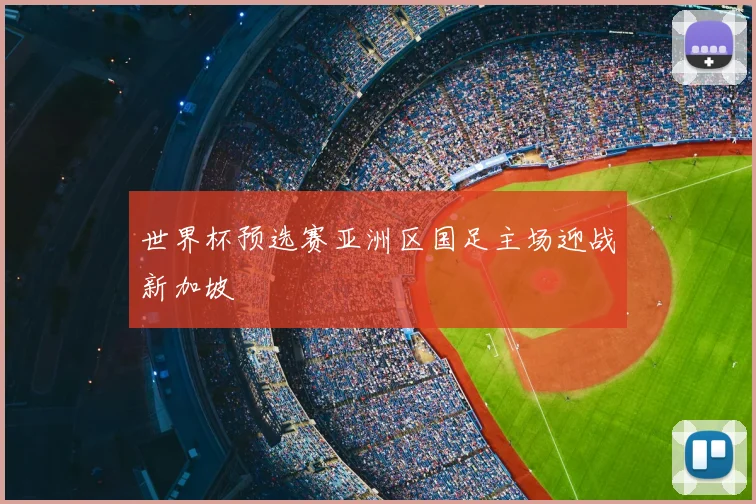 世界杯预选赛亚洲区国足主场迎战新加坡