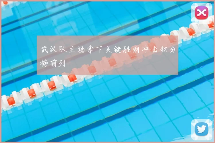 武汉队主场拿下关键胜利冲击积分榜前列