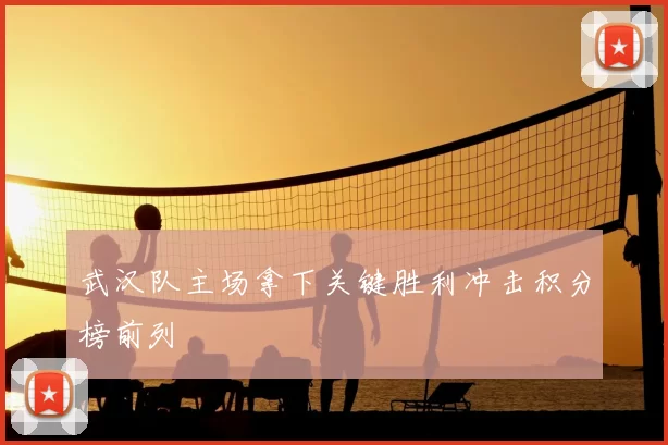 武汉队主场拿下关键胜利冲击积分榜前列